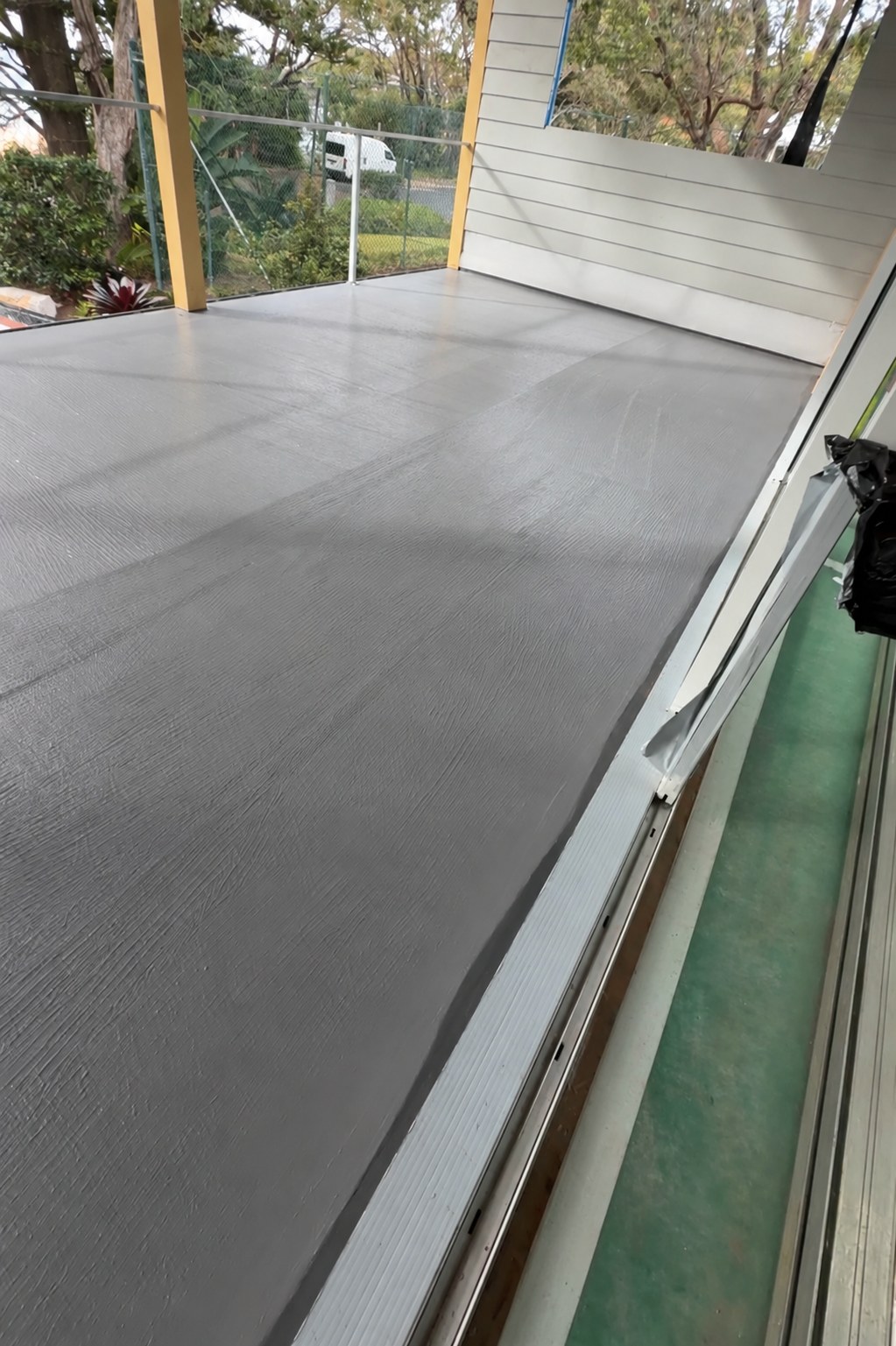 Deck waterproofed by Platinum Waterproofing Solutions